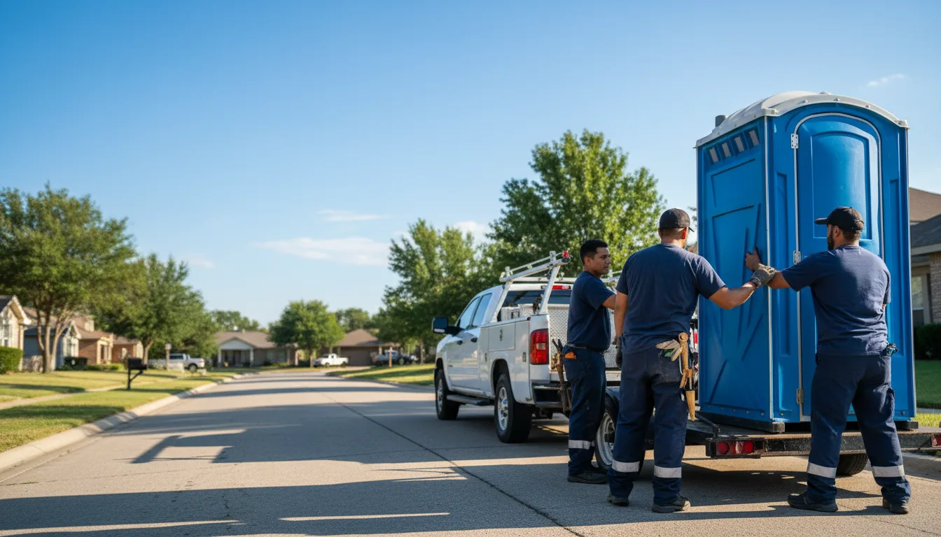 Portable Toilet Rental in Olton, TX near me